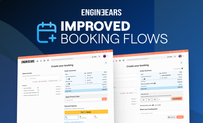  Streamline projects on EngineEars with upgrades to how you book!