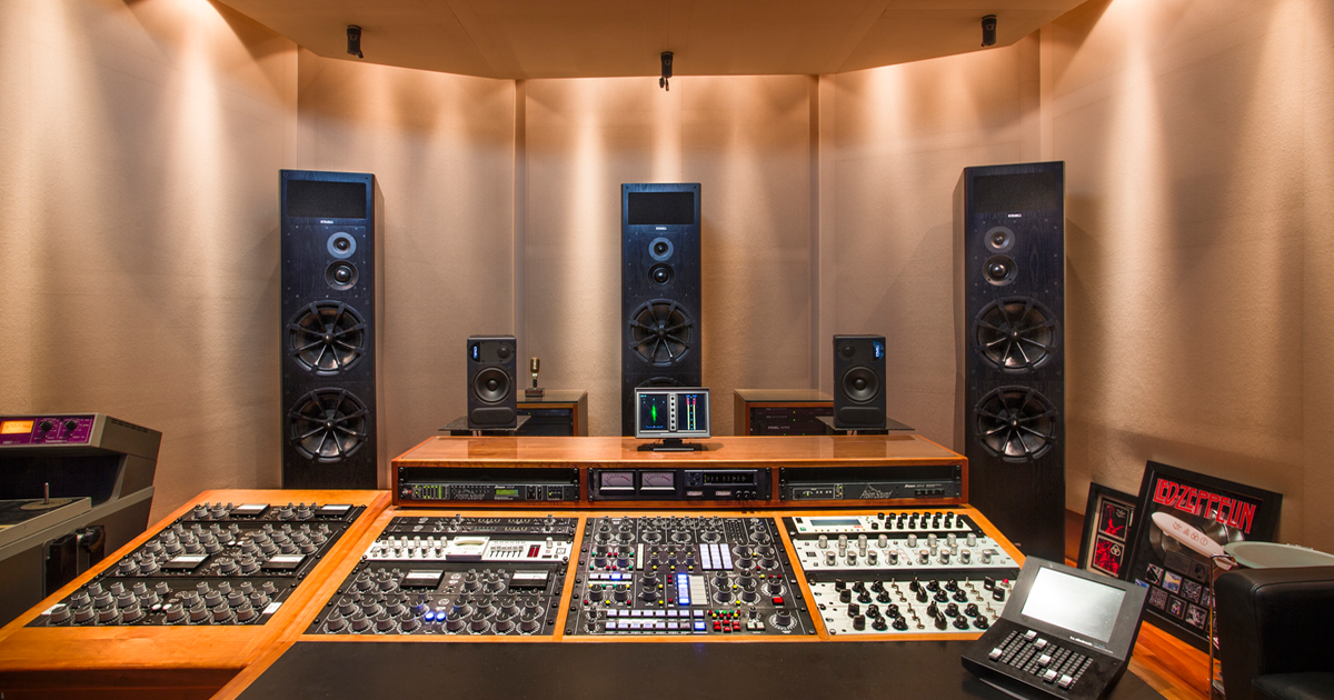 Mastering studio