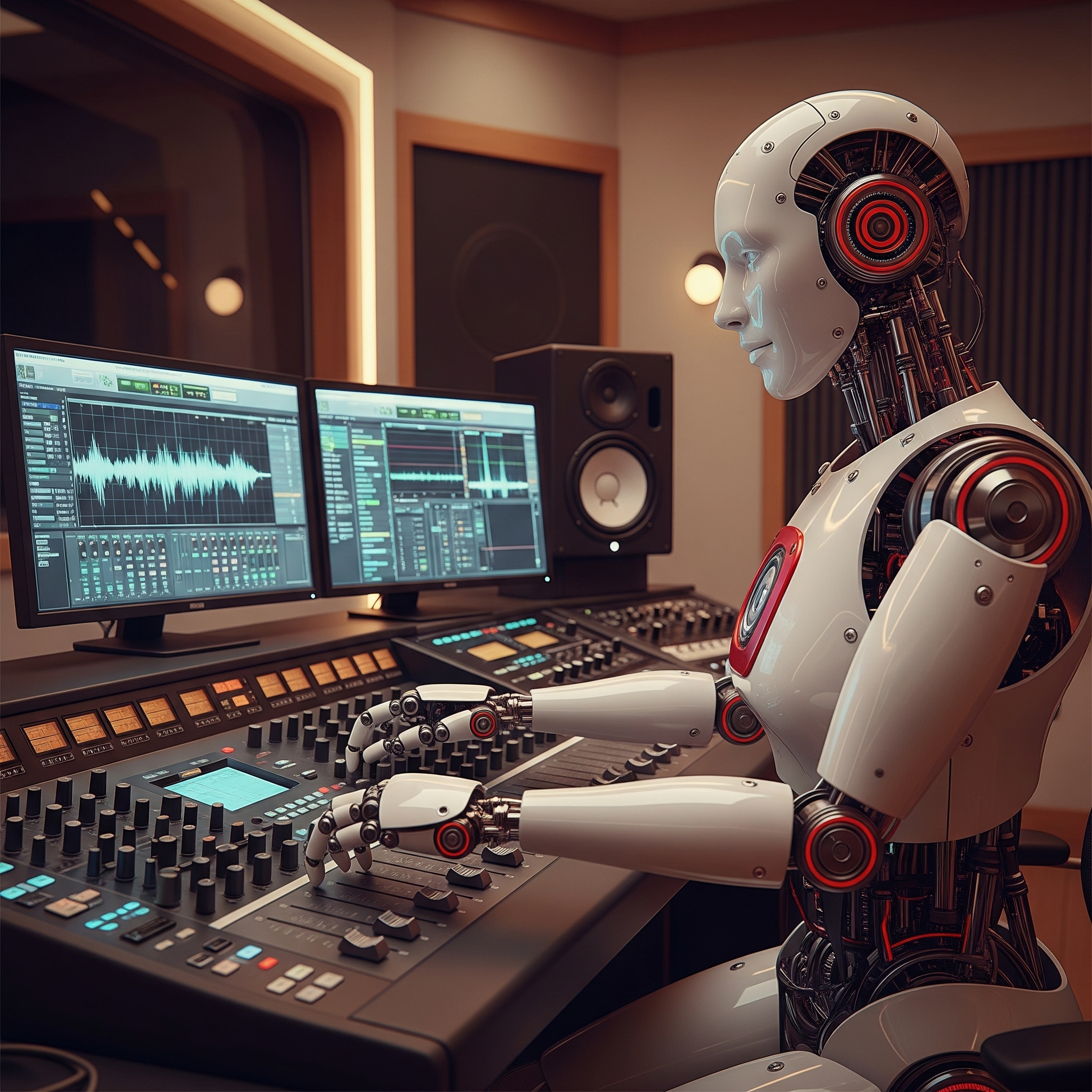 Robot Mixing engineer