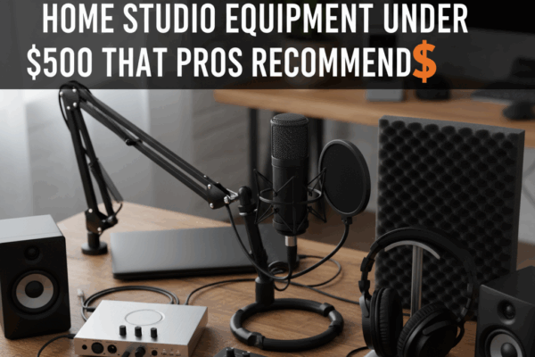 Studio equipment on a budget